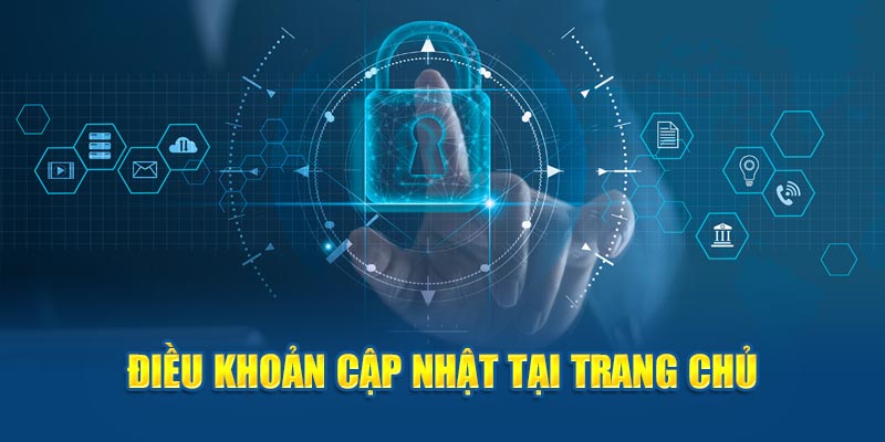 Điều khoản cập nhật tại trang chủ